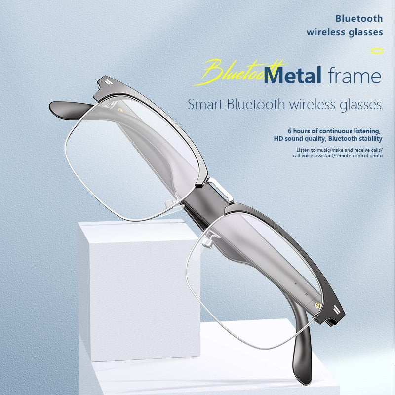 Touch Control Smart Bluetooth Glasses with Multi Functions