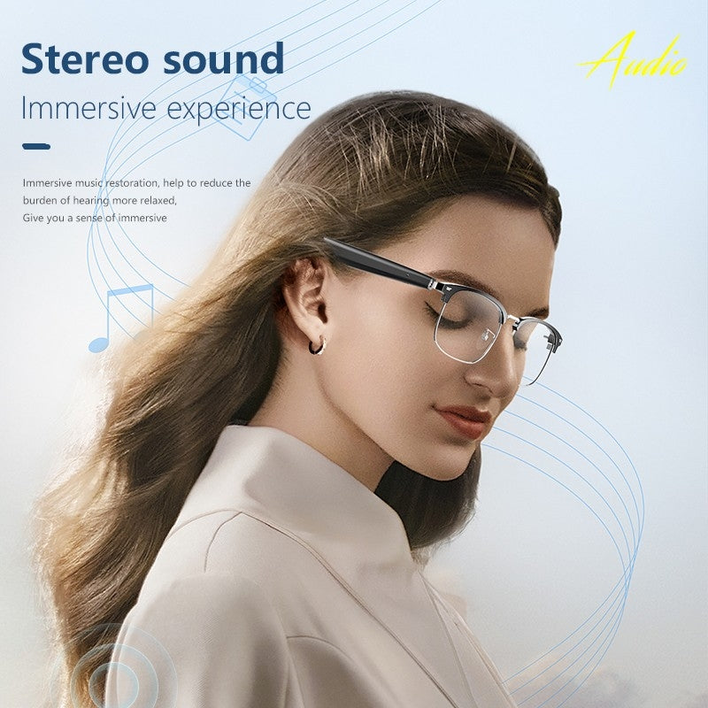 Touch Control Smart Bluetooth Glasses with Multi Functions