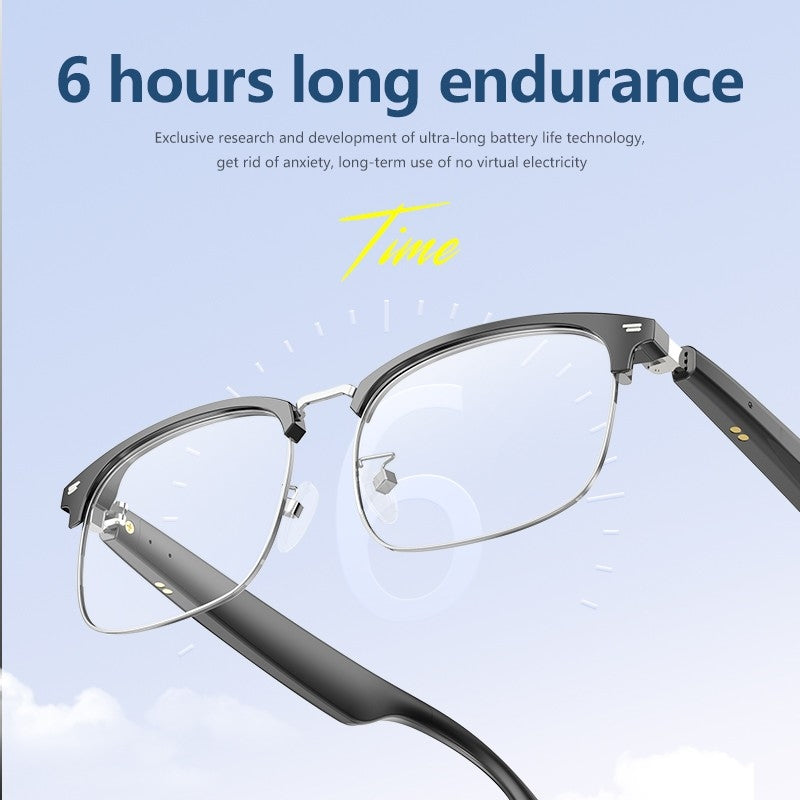 Touch Control Smart Bluetooth Glasses with Multi Functions