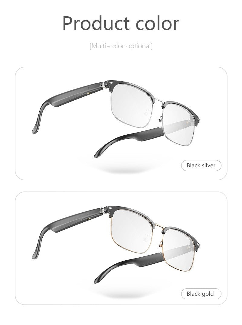 Touch Control Smart Bluetooth Glasses with Multi Functions