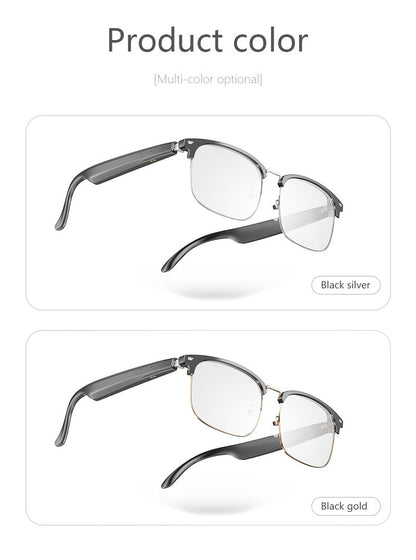 Touch Control Smart Bluetooth Glasses with Multi Functions
