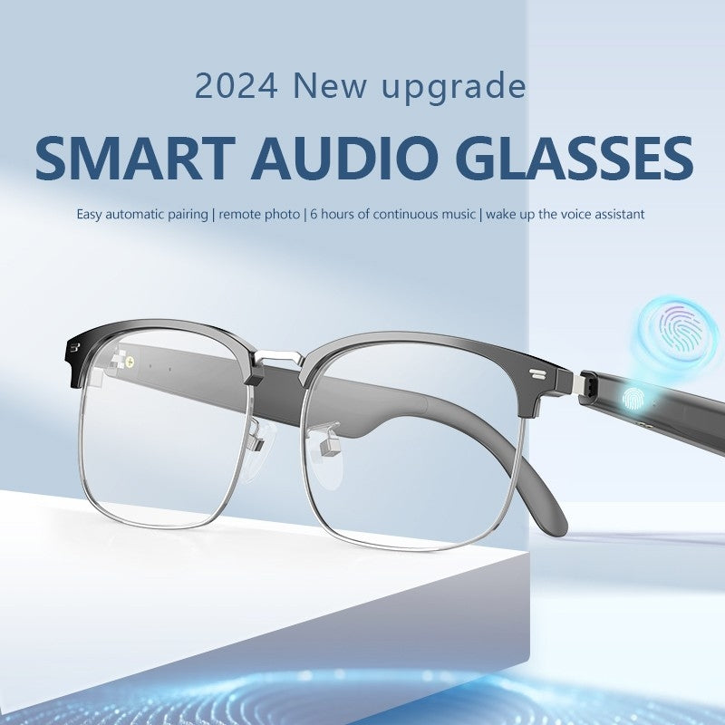 Touch Control Smart Bluetooth Glasses with Multi Functions